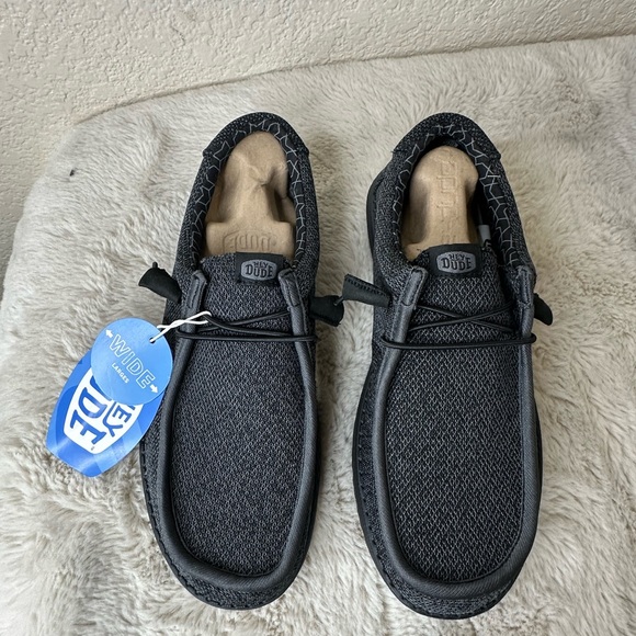 Hey Dude Other - Hey Dude Men's Charcoal Slip-On Loafers